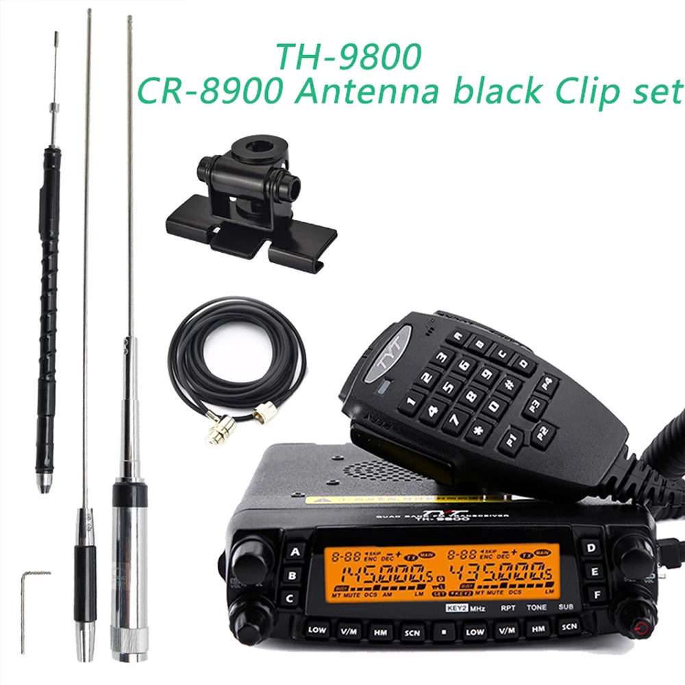 TYT TH-9800 PLUS+ Accessories Mobile Radio 50w Quad Band Transceiver THam Radios