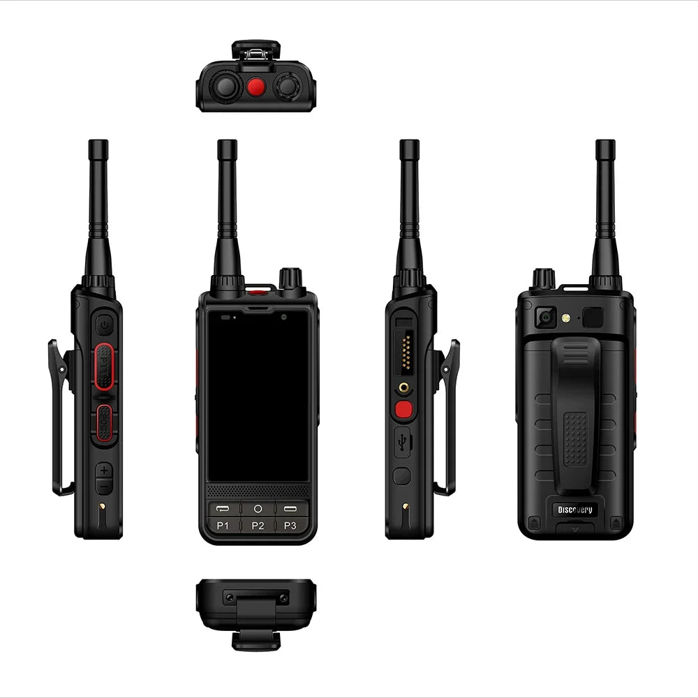 2024 NEW W6+ Walkie Talkie 4G Network WIFI Android 10 Unlock LTE/WCDMA/GSM POC Radio Work with Real PTT Zello