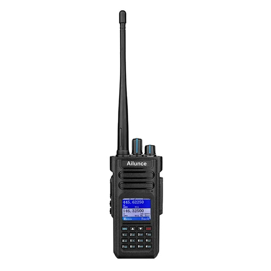 Ailunce HT: Ailunce 10W DMR dual band HD1 IP67 Waterproof GPS two way Ham Radios