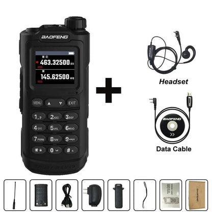 2023 Baofeng UV-20 Walkie Talkie Waterproof Dual Band High Power CB HaHam Radios