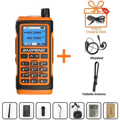 2023 Baofeng UV-17 Walkie Talkie Profesional Dual Band Powerful UHF VHHam Radios