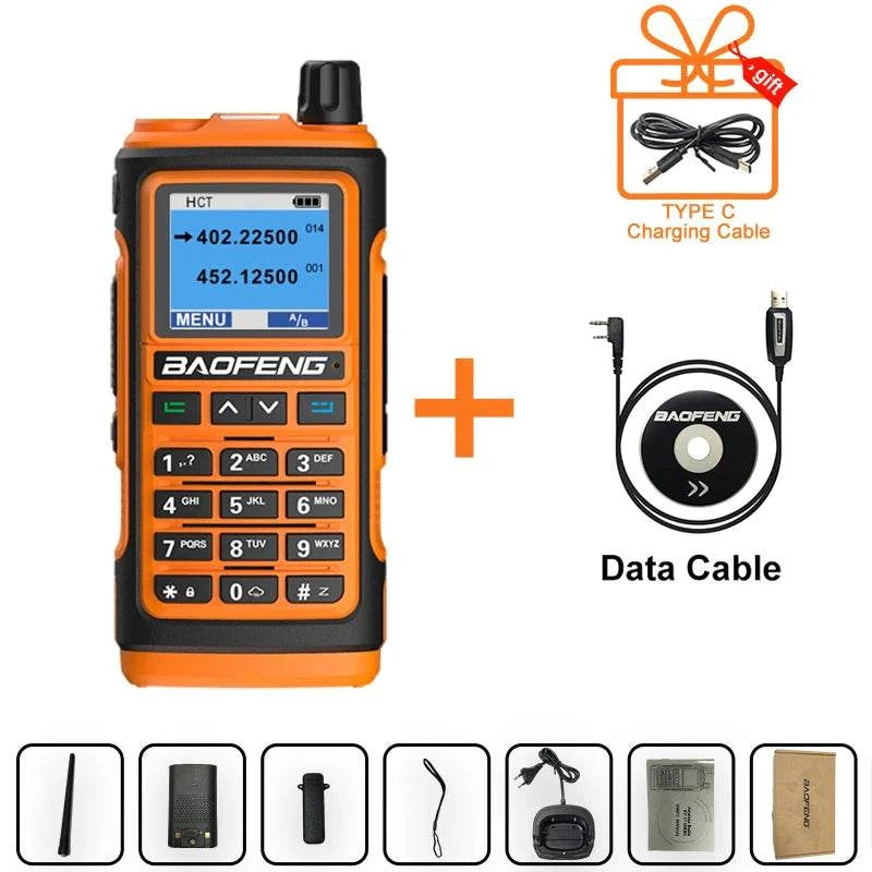 2023 Baofeng UV-17 Walkie Talkie Profesional Dual Band Powerful UHF VHHam Radios