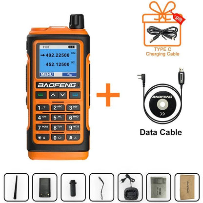 2023 Baofeng UV-17 Walkie Talkie Profesional Dual Band Powerful UHF VHHam Radios