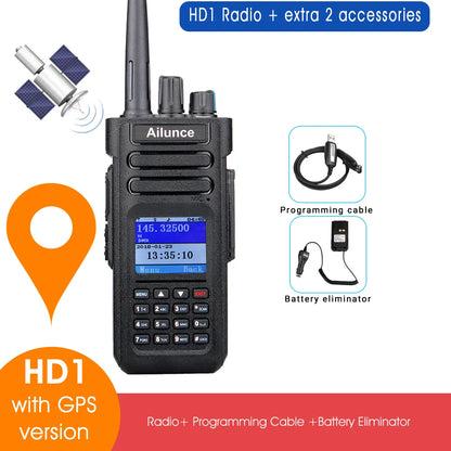 Ailunce HT: Ailunce HD1 DMR Digital Walkie Talkie Ham Radio Long RangeHam Radios