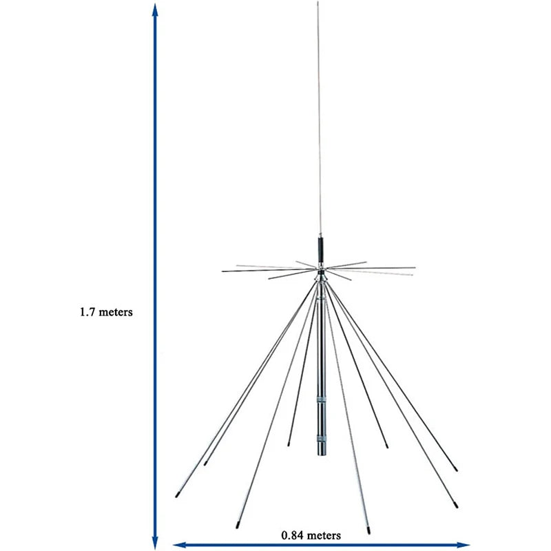 SignalPlus Discone Antenna D3000N Diamonds Scanner Antenna CB UHF VHF Ham Radios