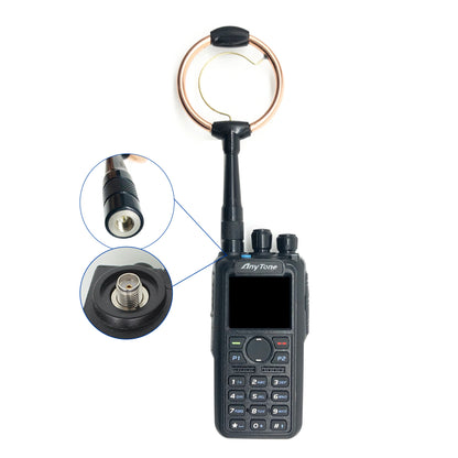 Dual Band 144-430MHz UHF VHF SMA-Male Female BNC Two Way Radio HandhelHappy RadiosDual Band 144-430MHz UHF VHF SMA-Male Female BNC