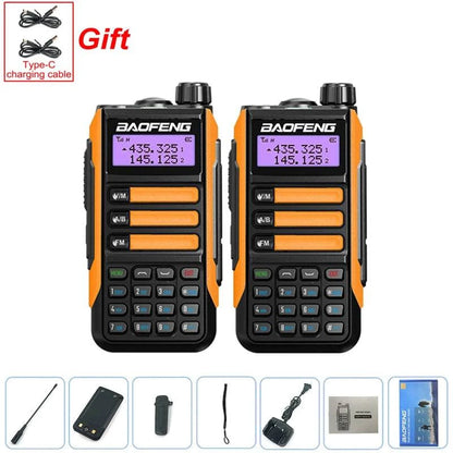 2PCS BAOFENG UV-16 PLUS Walkie Talkie Long Range High Power ProfesionaHappy Radios2PCS BAOFENG UV-16