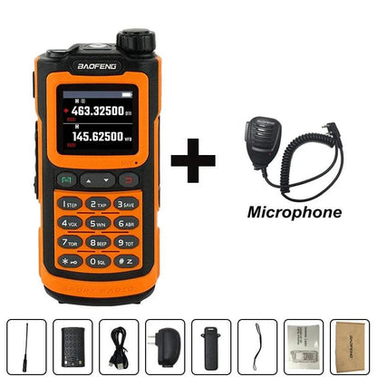 2023 Baofeng UV-20 Walkie Talkie Waterproof Dual Band High Power CB HaHam Radios