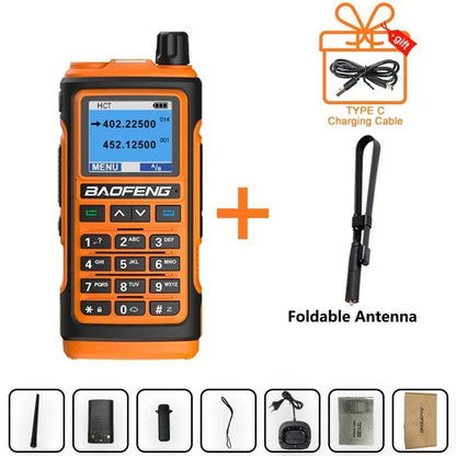 2023 Baofeng UV-17 Walkie Talkie Profesional Dual Band Powerful UHF VHHam Radios