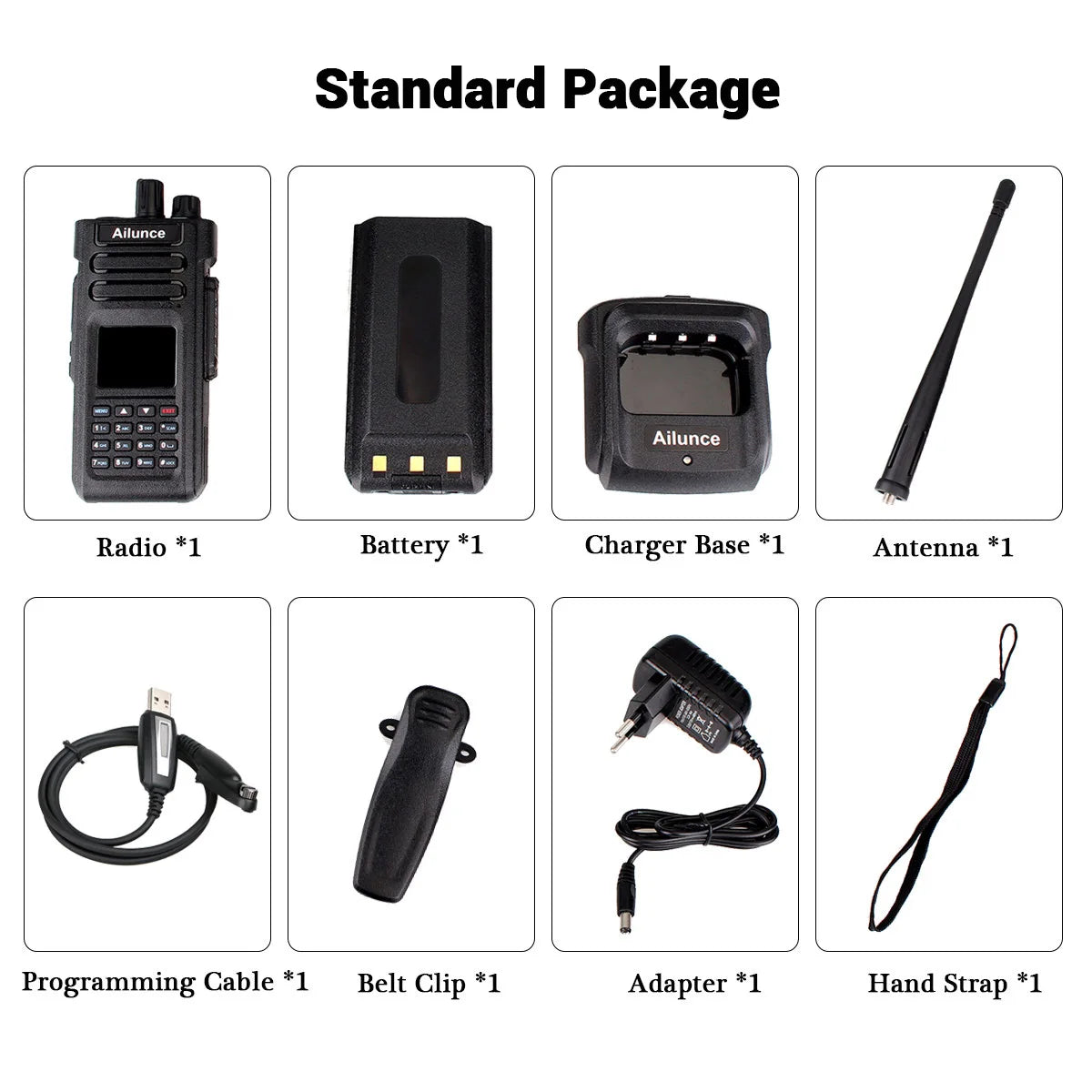 Ailunce HT: Ailunce HD1 DMR Digital Walkie Talkie Ham Radio Long RangeHam Radios