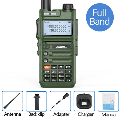 ABBREE AR-F5  Walkie Talkie 136-520MHZ/GMRSwireless copy frequency LonHam Radios