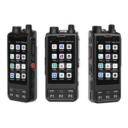 4G Network radio W6 Android 8.1 Unlock LTE/WCDMA/GSM POC Radio 4200mAh Walkie talkie work with Real-ptt Zello pocstars