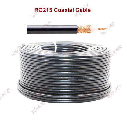 RG213 Coaxial Cable 50 ohm 50-7 RF Coaxial Pigtail High Quality Low LoHam Radios