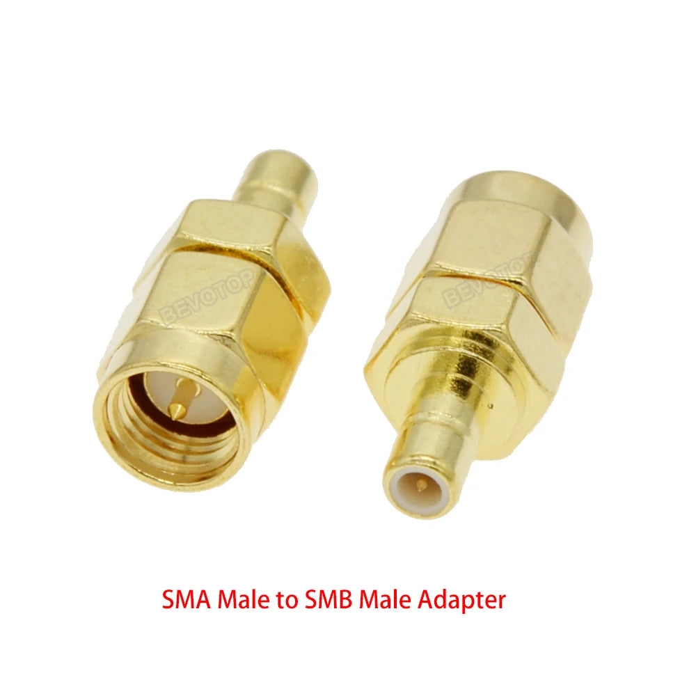 BEVOTOP SMA to SMB DAB Car Aerial Adapter Antenna RF Connector for DABHam Radios