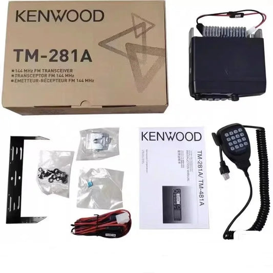 TM-281A 136-174MHZ FM Transceiver Mobile Radio Car Radio Station 10-50Ham Radios