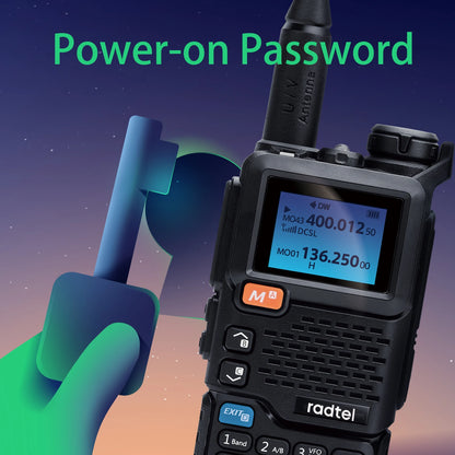 Radtel RT-600 Air Band Walkie Talkie Portable Am Fm Two Way Radio CommHappy RadiosRadtel RT-600 Air Band Walkie Talkie Portable