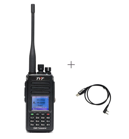 NEW 10W TYT MD-UV390 PLUS AES256 Encryption DMR Digital Radio IP67 DuaHappy Radios10W TYT MD-UV390