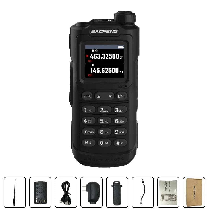 2023 Baofeng UV-20 Walkie Talkie Waterproof Dual Band High Power CB HaHam Radios