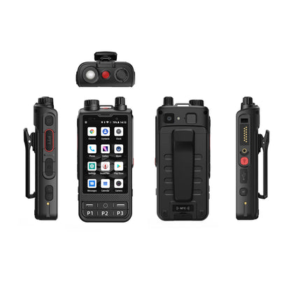 4G Network radio W6 Android 8.1 Unlock LTE/WCDMA/GSM POC Radio 4200mAh Walkie talkie work with Real-ptt Zello pocstars