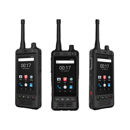 REALPTT ZELLO W5 Phone PTT 3G Wifi Walkie Talkie POC transceiver internet radio Android 6.0  IP67 UHF 5MP Camera