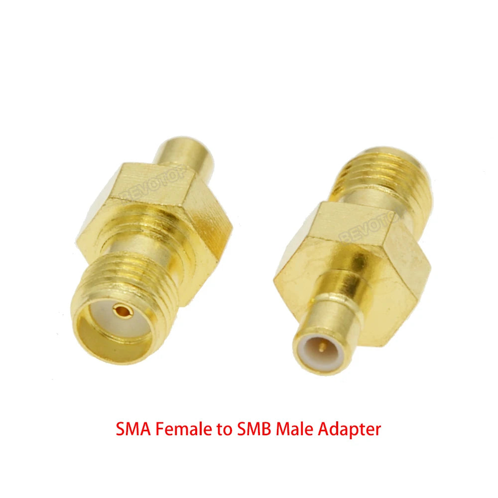 BEVOTOP SMA to SMB DAB Car Aerial Adapter Antenna RF Connector for DABHam Radios