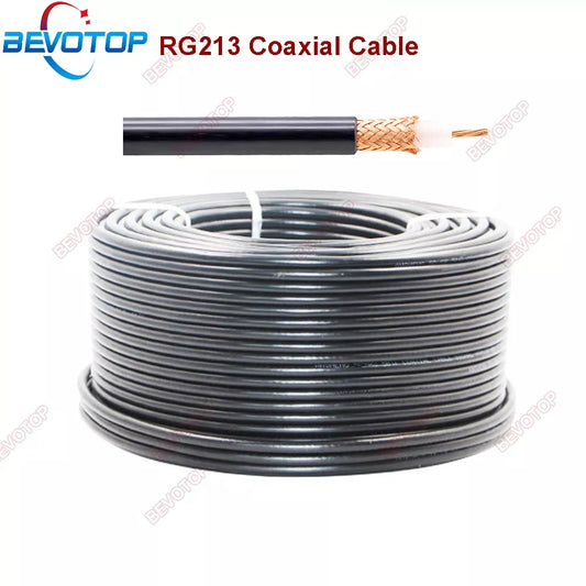 RG213 Coaxial Cable 50 ohm 50-7 RF Coaxial Pigtail High Quality Low LoHam Radios