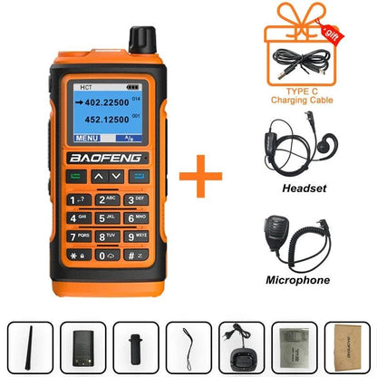 2023 Baofeng UV-17 Walkie Talkie Profesional Dual Band Powerful UHF VHHam Radios