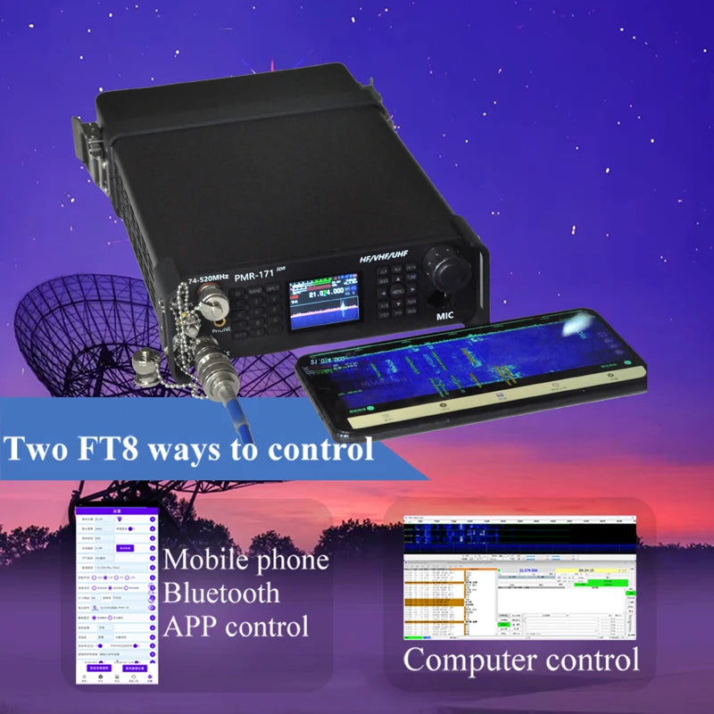 Zastone Base Station: ZASTONE PMR171 SDR Short Wave Transceiver HF CB Ham Radios