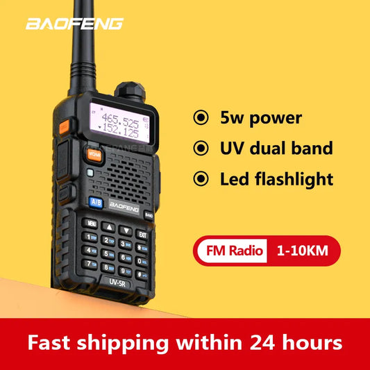 original  Baofeng UV-5R  Dual Band UHF VHF 136-174MHZ 400-520MHZ FM  HHam Radios