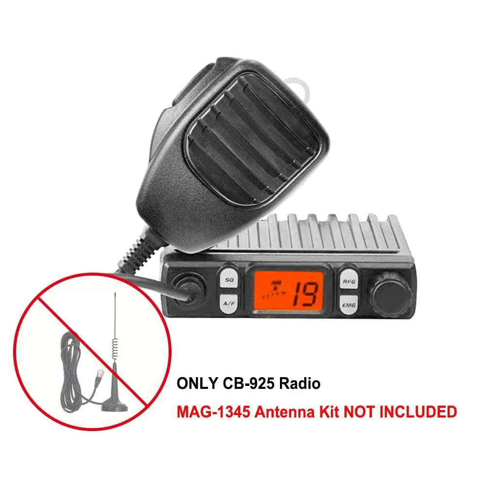 CB Mobile: ANYSECU CB925 AM/FM CB Radio 25.615--30.105Mhz 8W Hand-heldHam Radios