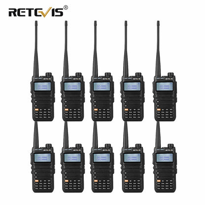 Retevis RA685 10 pcs Walkie Talkie Ham Two-way Radio Station Long RangHappy RadiosRetevis RA685 10 pcs Walkie Talkie Ham