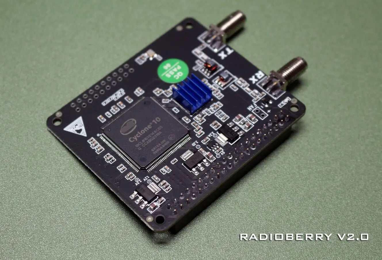 Radioberry V2.0 Software Defined Radio Devices AD9866 + 10CL016 For Raspberry PI4B RPI4