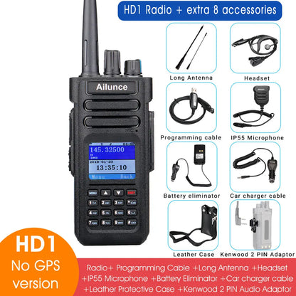 Ailunce HT: Ailunce HD1 DMR Digital Walkie Talkie Ham Radio Long RangeHam Radios