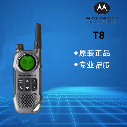 T8R Twin Pack for Motorola, Walkie Talkie, Motorola License Free, Two Ham Radios