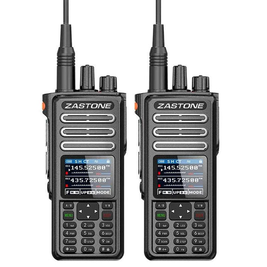 2PCS ZASTONE M9 10W Walkie Talkie AM Air Aviation Band High Power WalkHappy Radios2PCS ZASTONE M9 10W Walkie Talkie