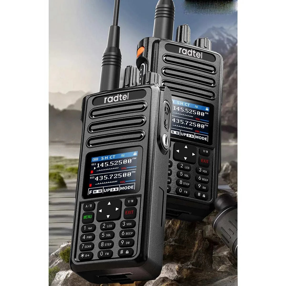 Radtel RT-730 IP67 Waterproof 10w Air Band Walkie Talkie Full Band AmaHam Radios