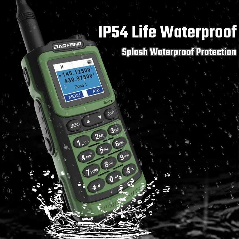 2023 Baofeng UV-20 Walkie Talkie Waterproof Dual Band High Power CB HaHam Radios