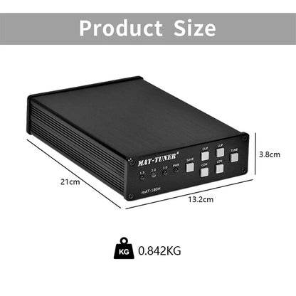 HF Shortwave Auto-Tuner 120W mAT-180H Auto Antenna for For ICOM Ham Radio Shortwave Radio Sky Tuner