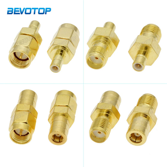 BEVOTOP SMA to SMB DAB Car Aerial Adapter Antenna RF Connector for DABHam Radios