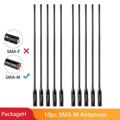 Retevis HA06 Walkie-Talkie Antenna VHF 152MHz 2.15dBi SMA-F or SMA-M fHappy RadiosRetevis HA06 Walkie-Talkie Antenna VHF 152MHz 2