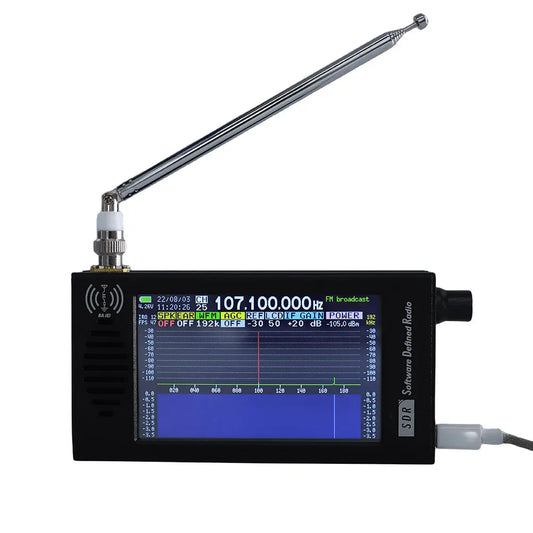 DSP Digital Demodulation Radio IPS LCD Display Portable Shortwave RadiHam Radios