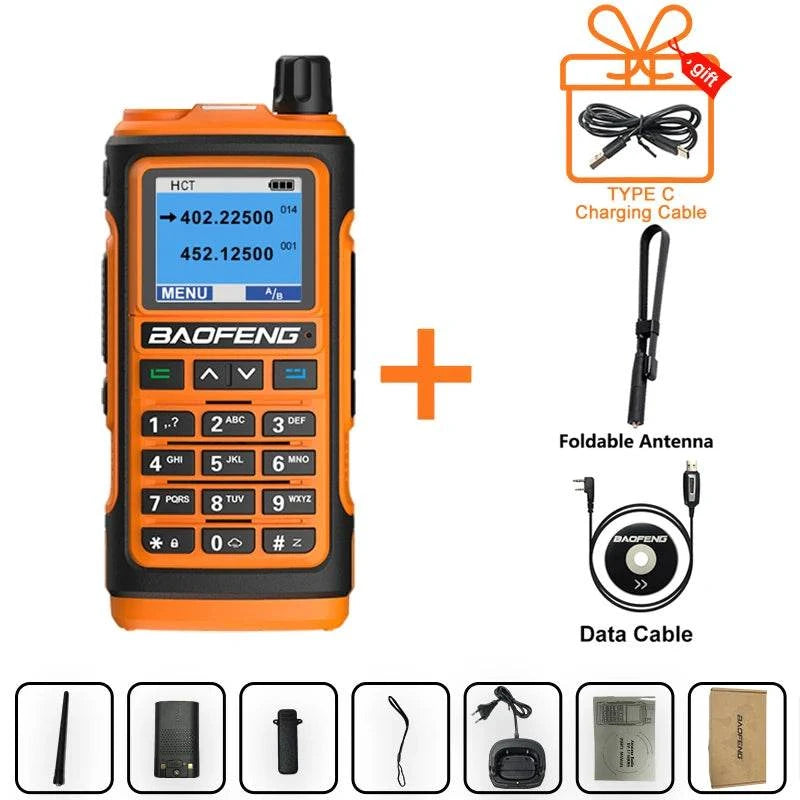 2023 Baofeng UV-17 Walkie Talkie Profesional Dual Band Powerful UHF VHHam Radios