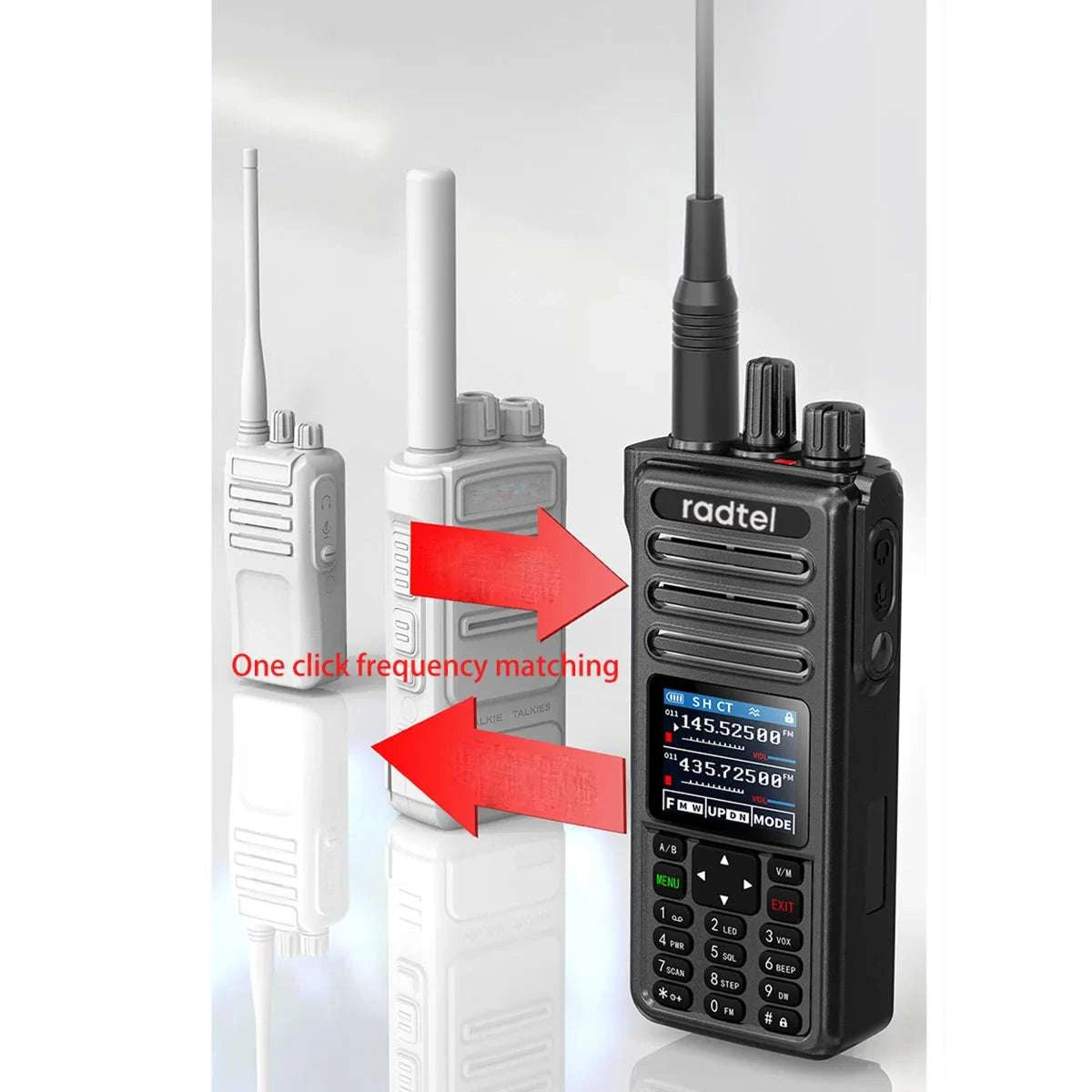 Radtel RT-730 IP67 Waterproof 10w Air Band Walkie Talkie Full Band AmaHam Radios