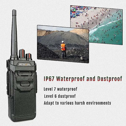 RETEVIS RT648 IP67 Waterproof Walkie Talkie 1 or 2 pcs Floating PortabHappy RadiosRETEVIS RT648 IP67 Waterproof Walkie Talkie 1