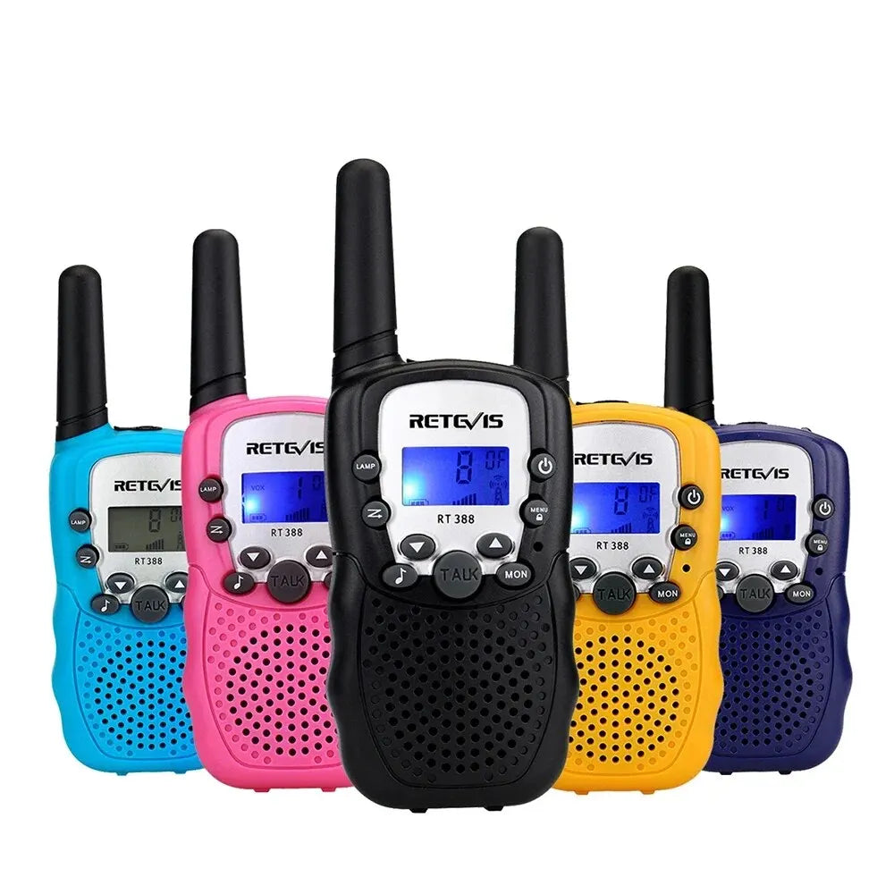 Retevis RT388 Walkie Talkie Children 2 Pcs Children Radio Receiver WalHam Radios