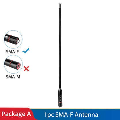 Retevis HA06 Walkie-Talkie Antenna VHF 152MHz 2.15dBi SMA-F or SMA-M fHappy RadiosRetevis HA06 Walkie-Talkie Antenna VHF 152MHz 2