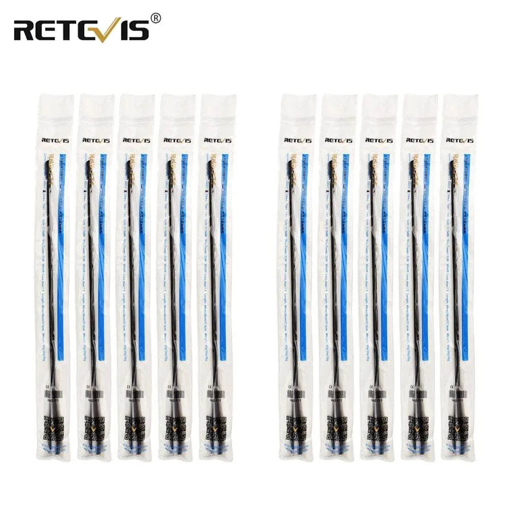 10pcs Wholesale Retevis RHD-771 Antenna SMA-M VHF UHF Walkie Talkie AnHappy Radios10pcs Wholesale Retevis RHD-771 Antenna SMA-