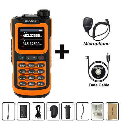 2023 Baofeng UV-20 Walkie Talkie Waterproof Dual Band High Power CB HaHam Radios