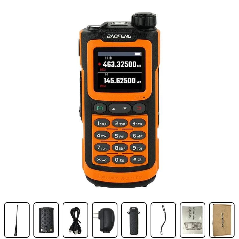 2023 Baofeng UV-20 Walkie Talkie Waterproof Dual Band High Power CB HaHam Radios