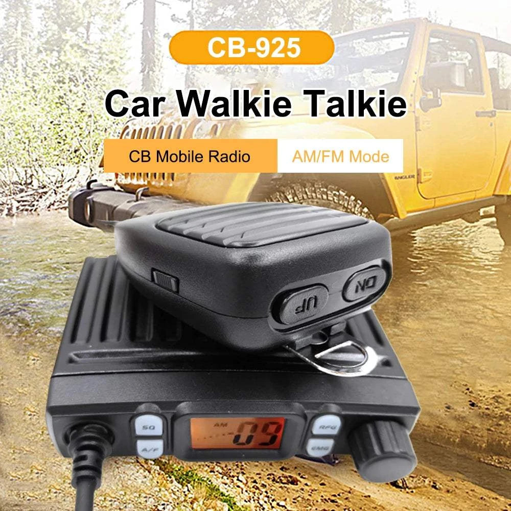 CB Mobile: ANYSECU CB925 AM/FM CB Radio 25.615--30.105Mhz 8W Hand-heldHam Radios